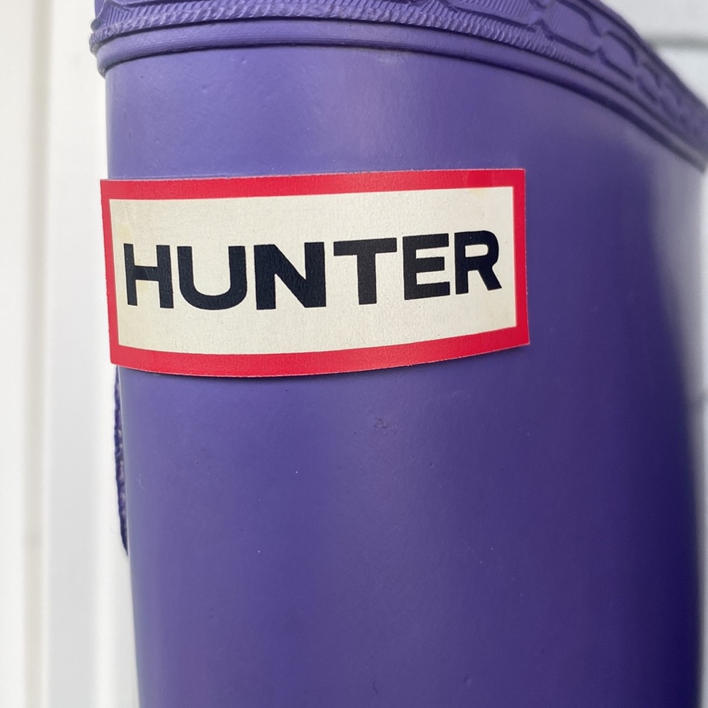 Hunter Purple Rain Boot Women’s size 5m / 6f - Picture 8 of 16